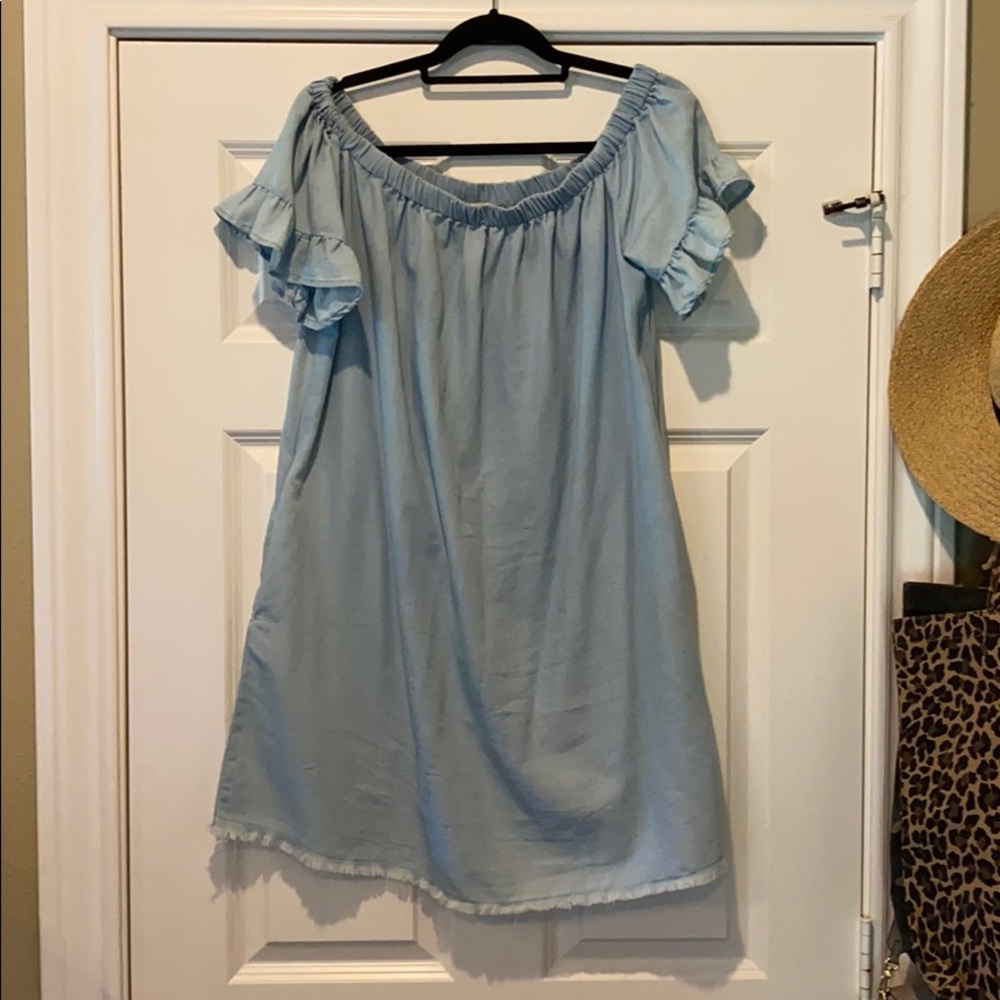 Chambray Dress